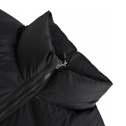 The North Face 700 Short Down Jacket "Peach Beige-Black"