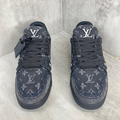 Louis Vuitton Trainers "Black-Blue Denim"
