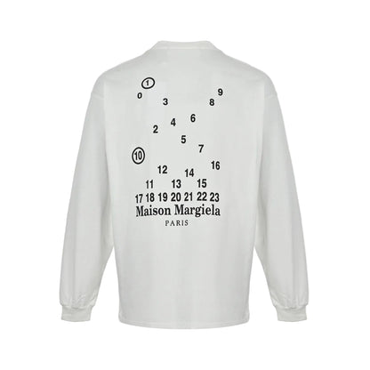Maison Margiela Sweatshirt "White-Black"
