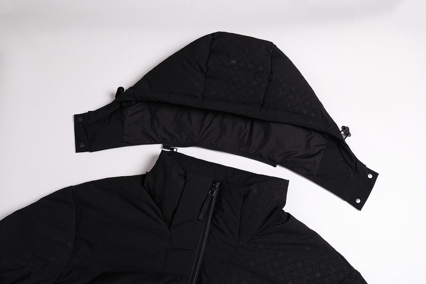 Louis Vuitton Placed Monogram Down Jacket "Black"