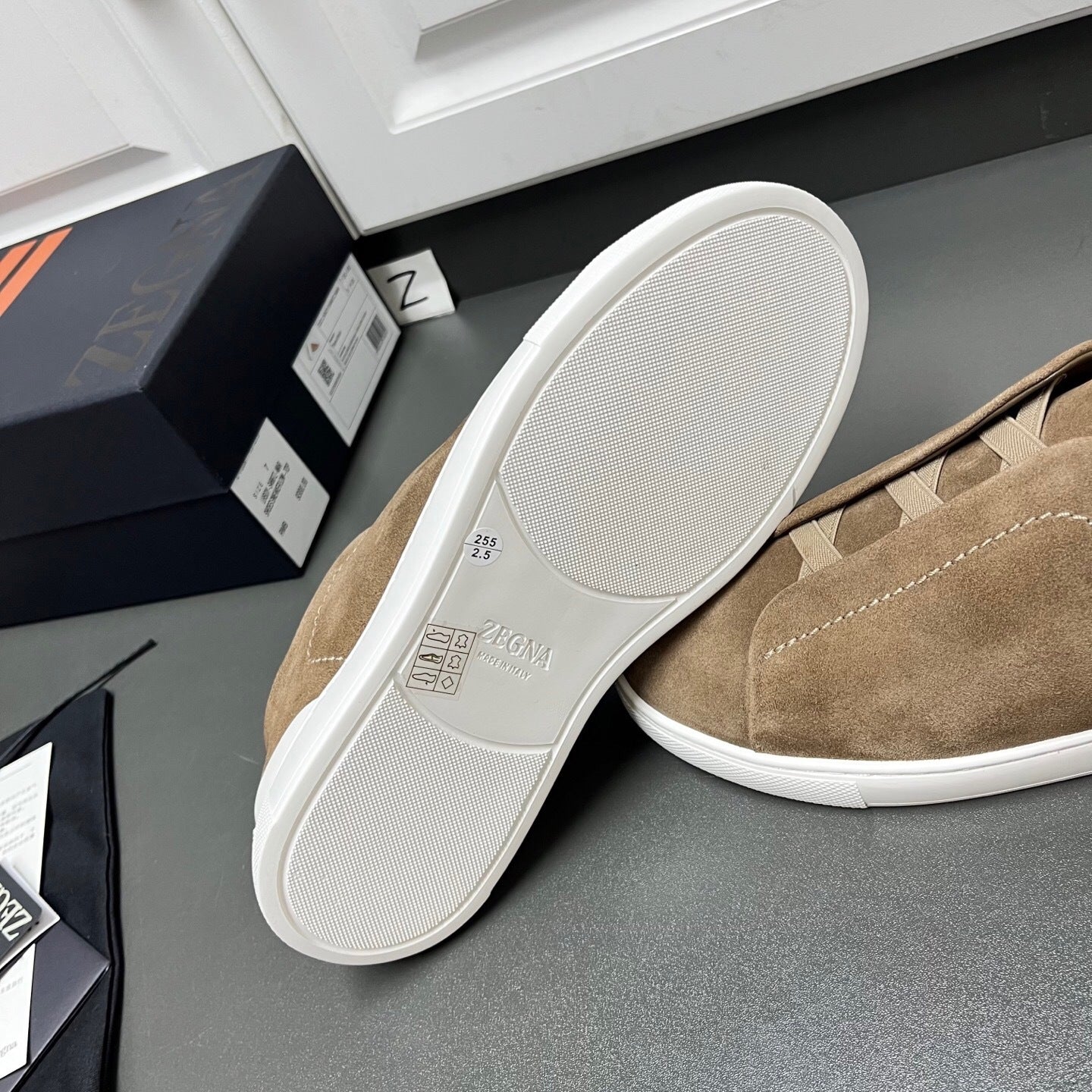 Zegna Triple Stitch "Beige"