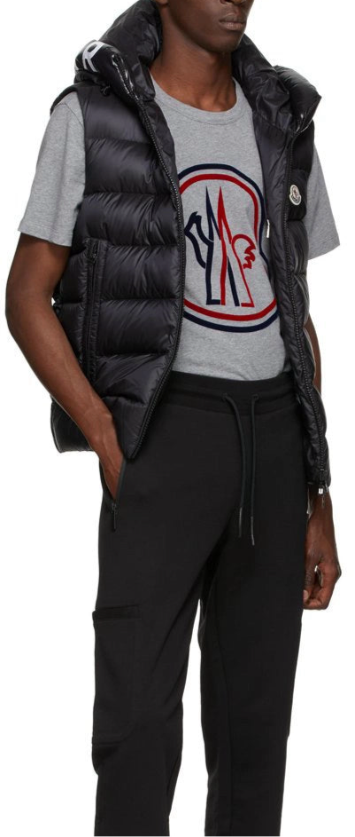 Moncler Montreuil Down Vest "Black"