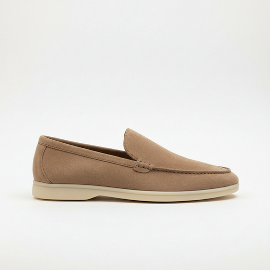 Loro Piana Summer Walk Loafers "Light Brown"