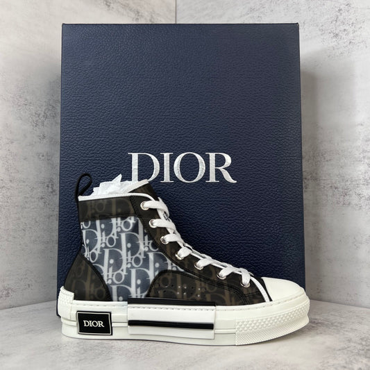 Dior B23 High-Top "Black-White Sole"