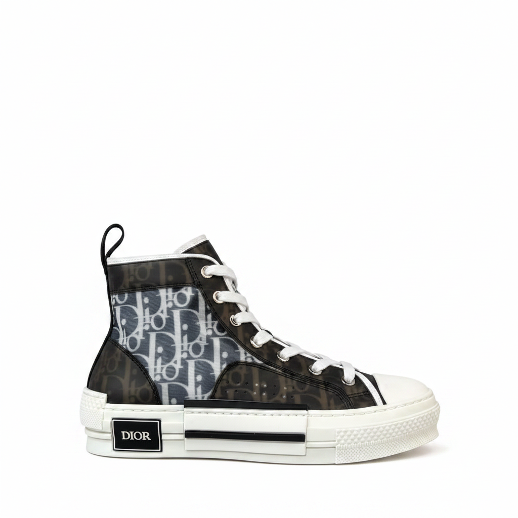 Dior B23 High-Top "Black-White Sole"