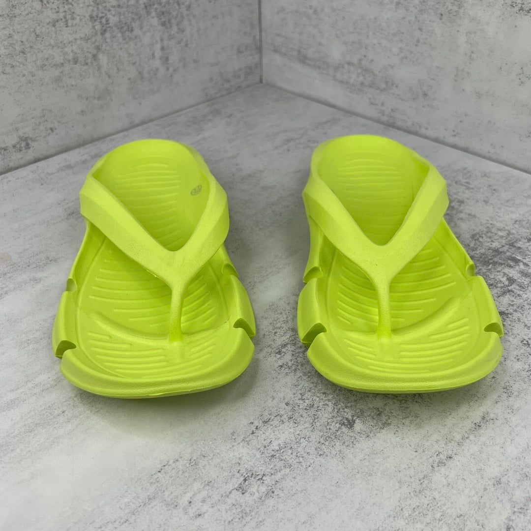 Balenciaga Mold Thong Flip-Flops "Lime"