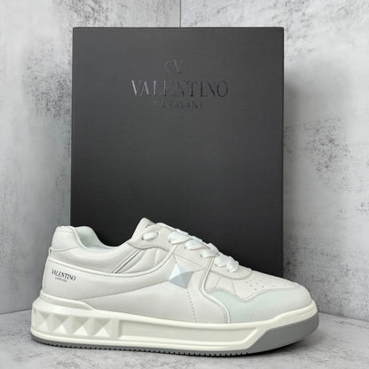 Valentino Garavani One Stud "White-Grey"