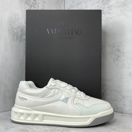 Valentino Garavani One Stud "White-Grey"