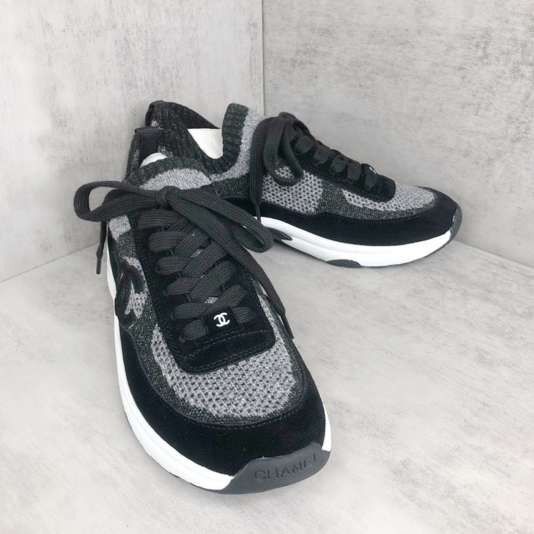 Chanel Interlocking CC "Black-Grey"