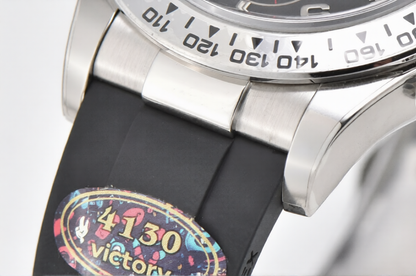 Rolex Daytona 40mm Black Racing Dial Oysterflex Strap