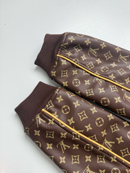 Louis Vuitton Monogram Padded Leather Blouson "Brown"