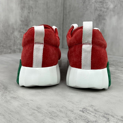 Hermes Bouncing Sneakers "Red Suede"
