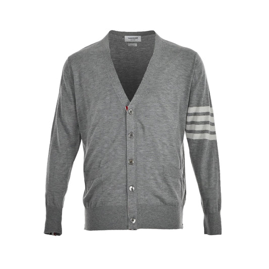 Thom Browne 4-Bar Cardigan "Grey"