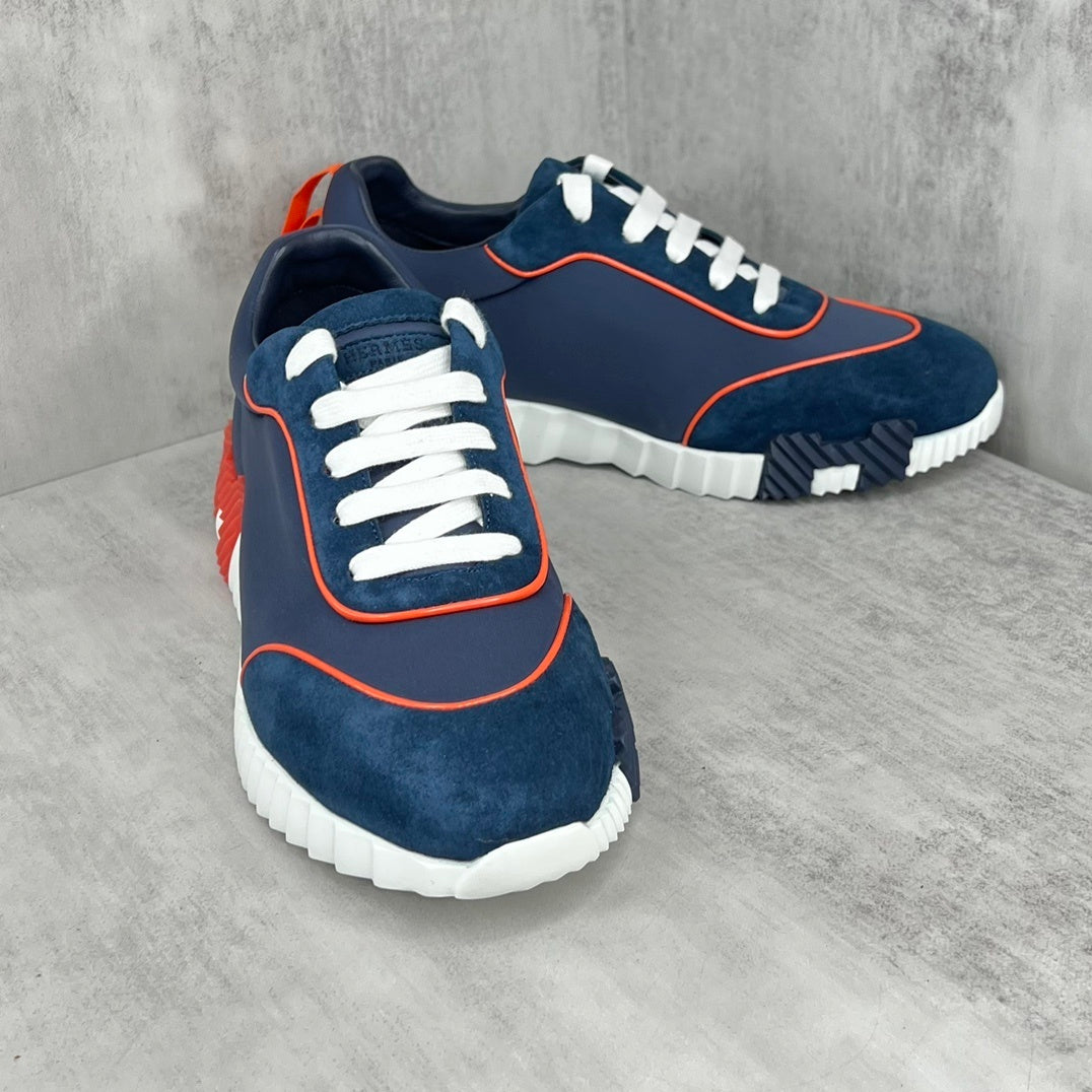 Hermes Bouncing Sneakers "Blue-Orange"