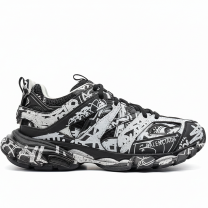 Balenciaga Track "Black-White-Graffiti"