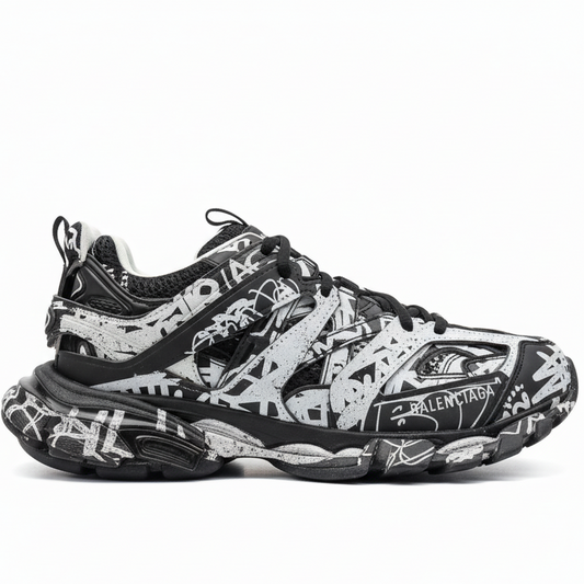 Balenciaga Track "Black-White-Graffiti"