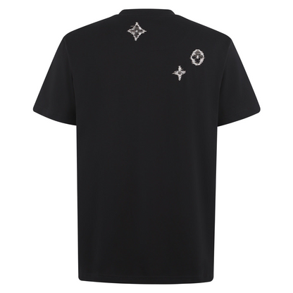 Louis Vuitton Embroidered Signature T-Shirt "Black"