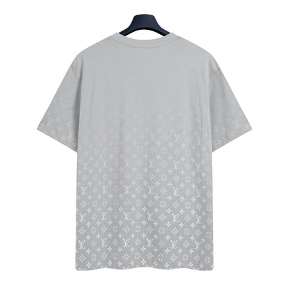 Louis Vuitton Gradient Monogram T-Shirt "Grey-White"