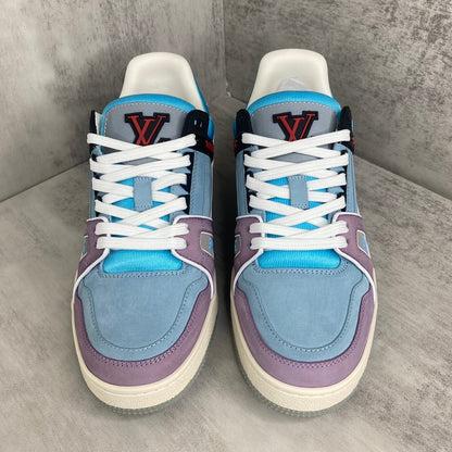 Louis Vuitton Trainers "Blue-Purple"