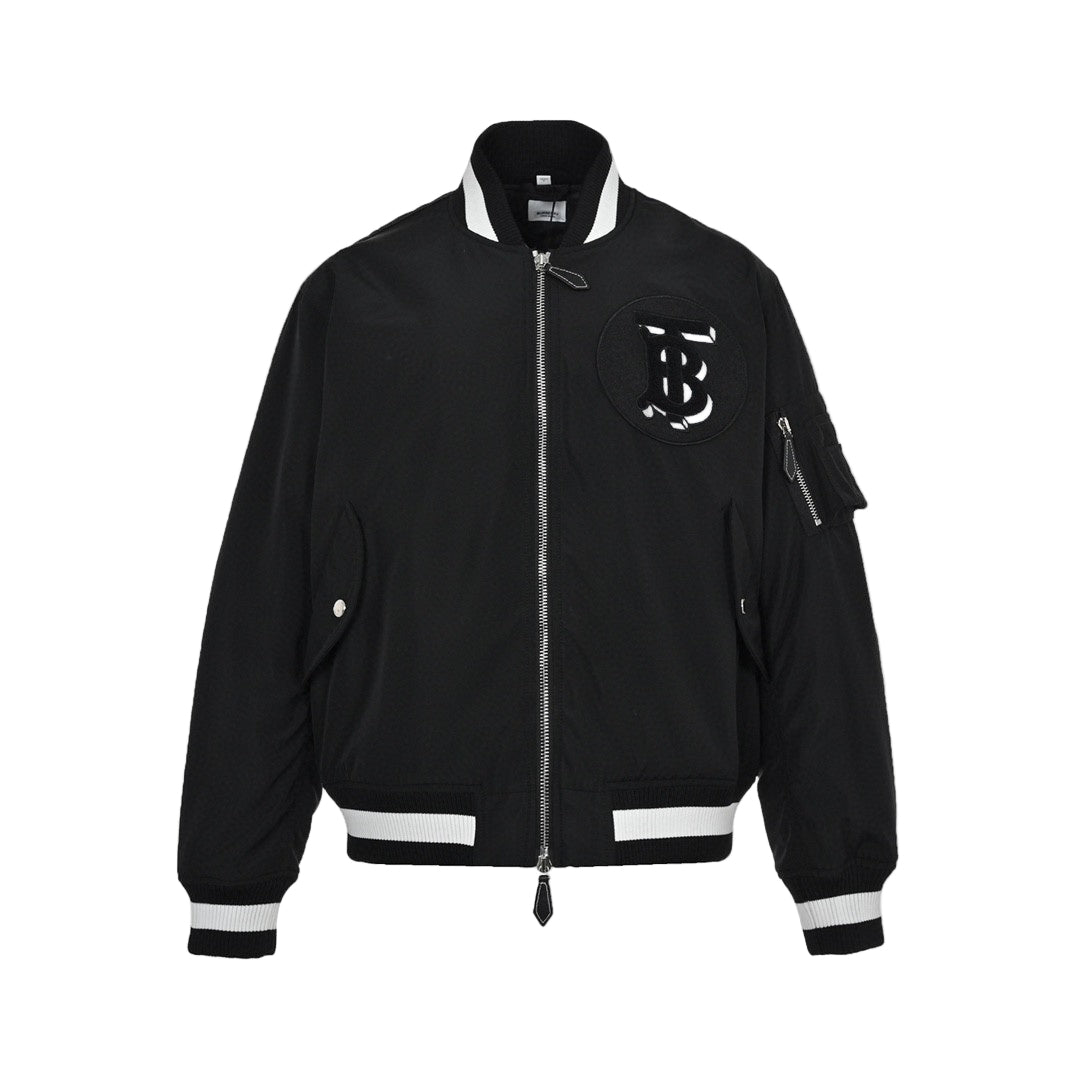 Burberry Bomber Jacket "Black-White"