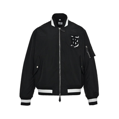 Burberry Bomber Jacket "Black-White"