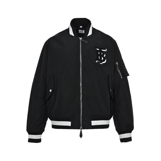 Burberry Bomber Jacket "Black-White"