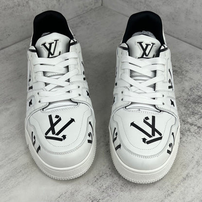 Louis Vuitton Trainers "White-Black Recycled"
