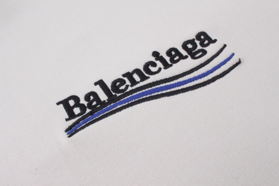 Balenciaga Political Campaign Hoodie "White"
