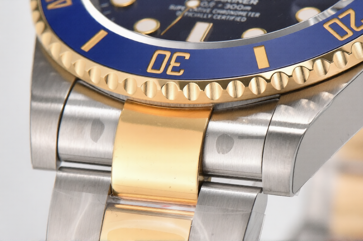 Rolex Submariner 41mm SS/YG Bracelet Blue Ceramic Dial