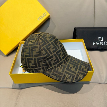 Fendi FF Jacquard Baseball Cap