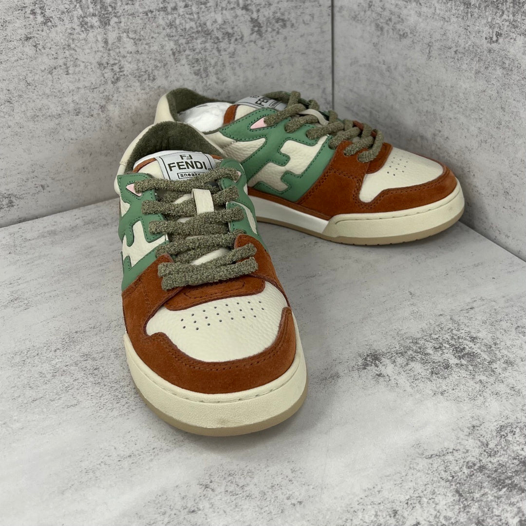Fendi Match "White-Green-Brown"