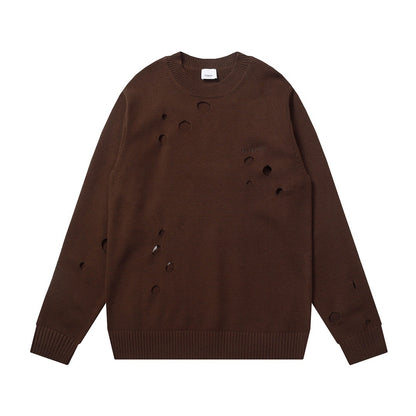 Burberry Cutout Detail Sweater "Brown"