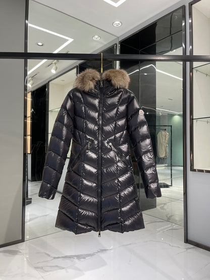 Moncler Fulmarus Long Down Jacket "Black"