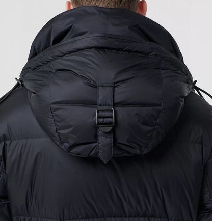 Burberry Lockwood Long Down Jacket "Black"