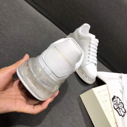 Alexander McQueen Oversized "White Clear Sole"