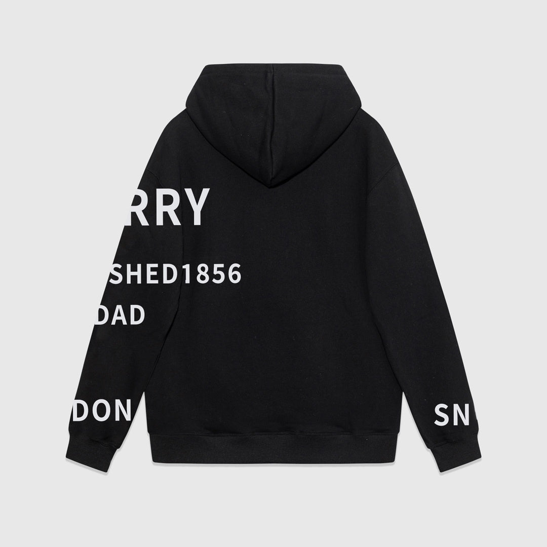 Burberry Horseferry Print Hoodie "Black"