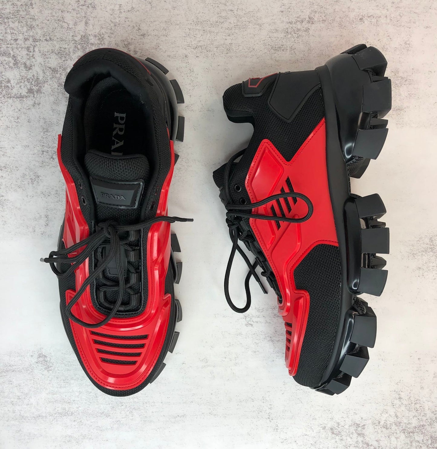 Prada Cloudbust Thunder Low "Red-Black"