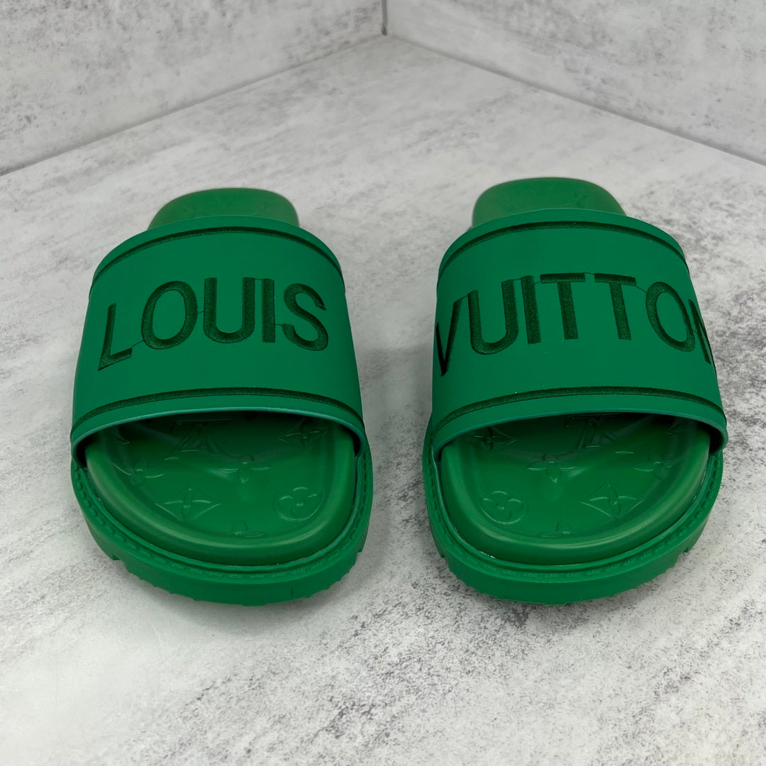 Louis Vuitton Slides "Green"