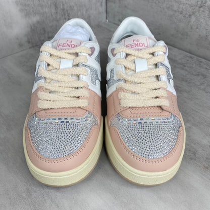 Fendi Match "White-Pink" Crystals