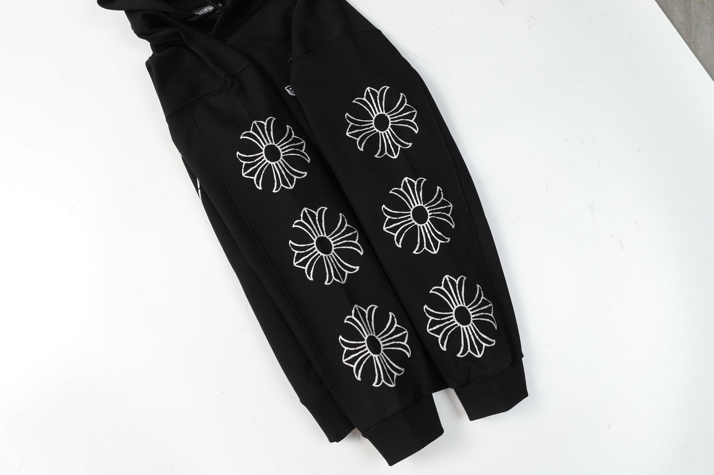 Chrome Hearts Hoodie "Black-White"