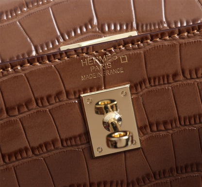 Hermès Aligator Leather Mini Kelly 20