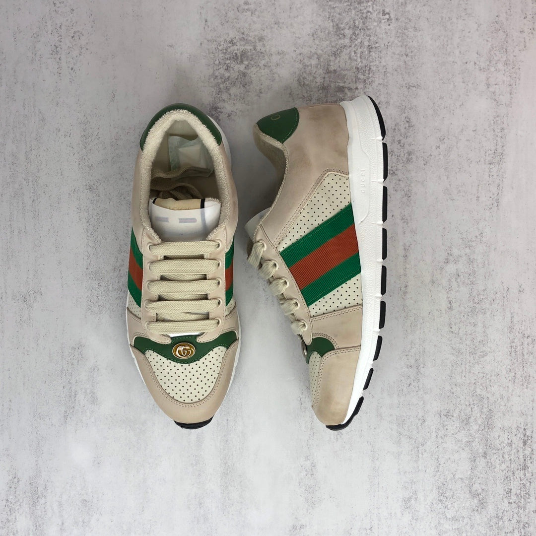 Gucci Screener "Beige-Grey-Green"