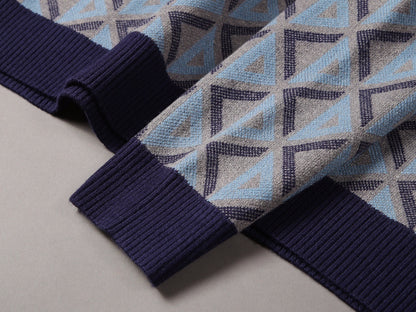 Dior CD Diamonds Sweater "Grey-Blue"