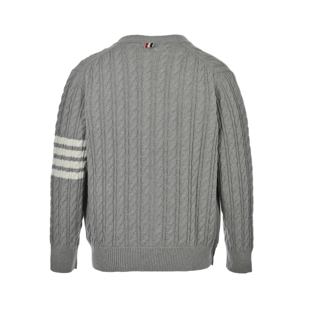 Thom Browne 4-Bar Cardigan "Grey"