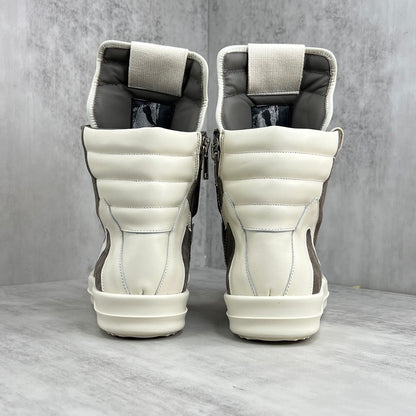 Rick Owens Geobasket "Grey-White"