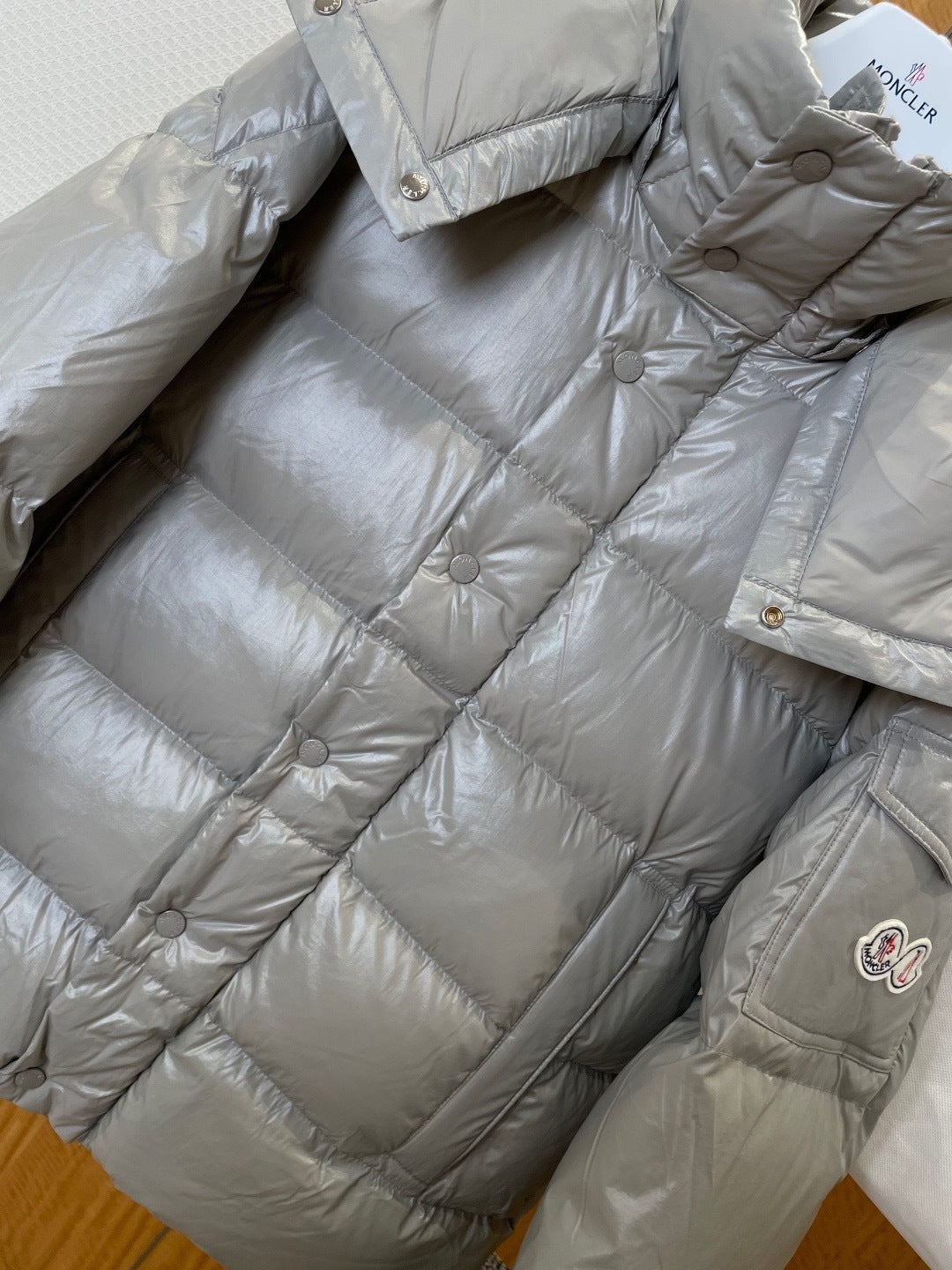 Moncler Maya 70 Down Jacket "Grey"