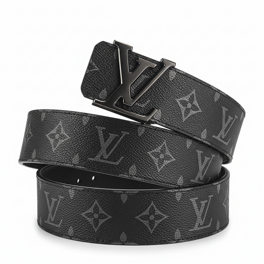 Louis Vuitton Initiales Leather Belt "Black"