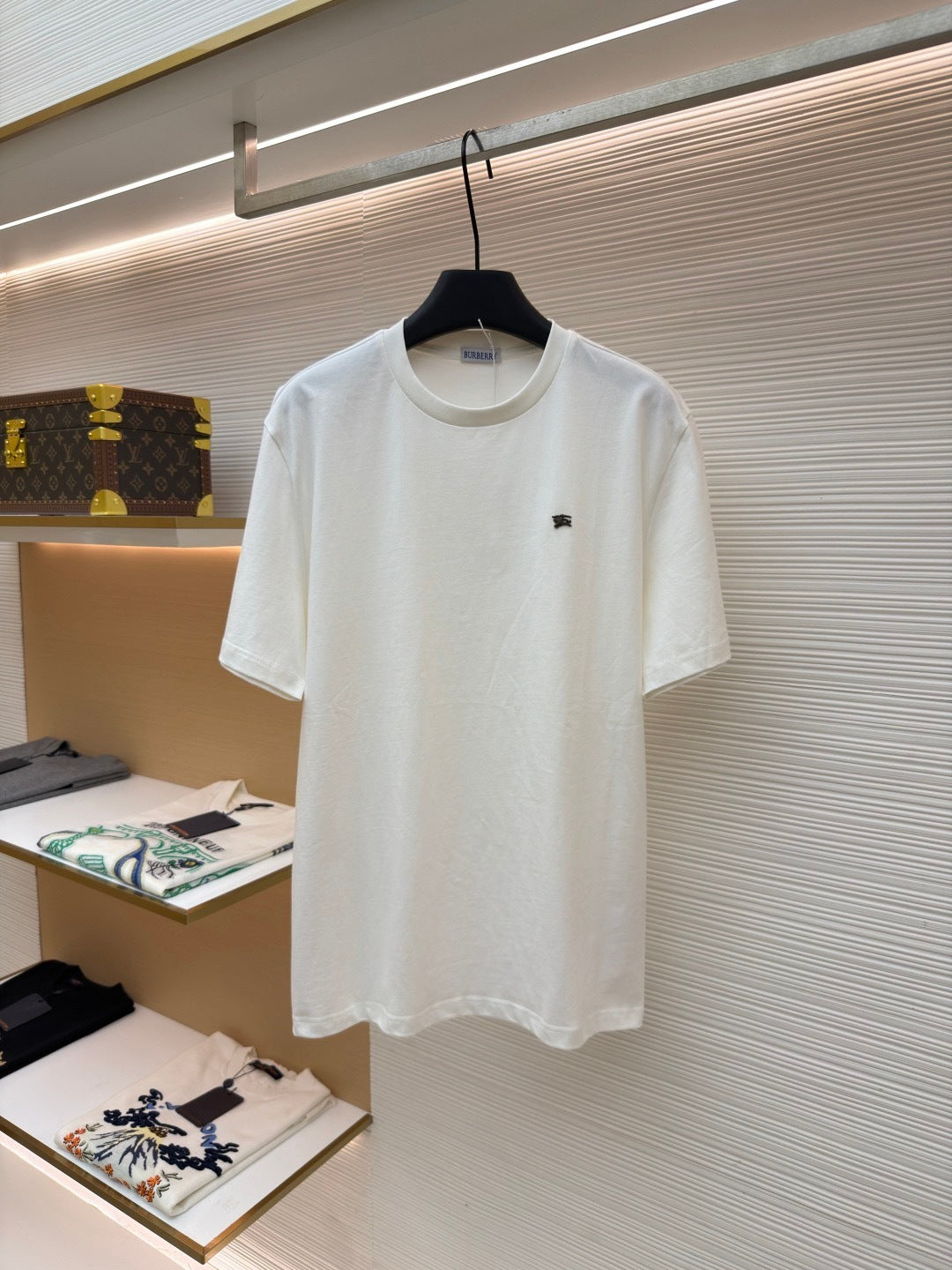 Burberry Metal EKD Cotton T-Shirt "White"