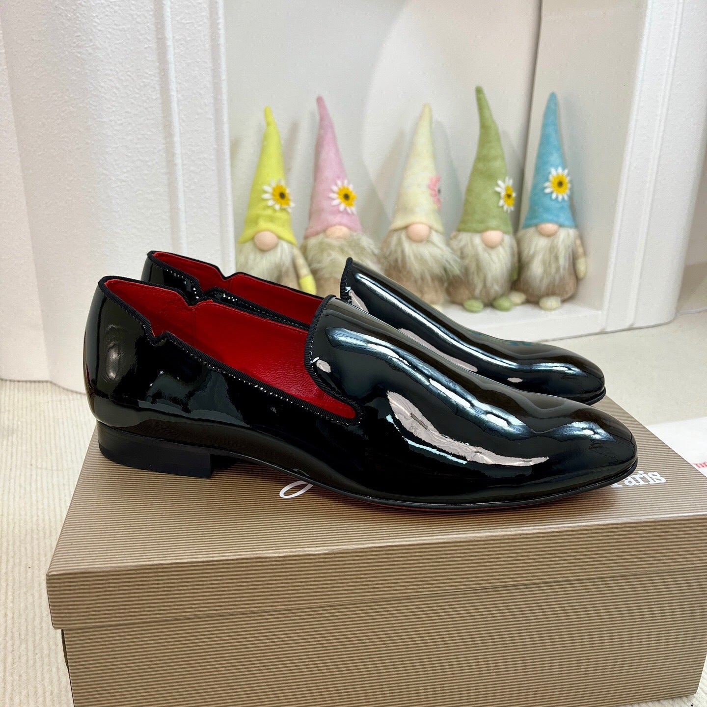 Christian Louboutin Dandy Chick Loafers "Black"