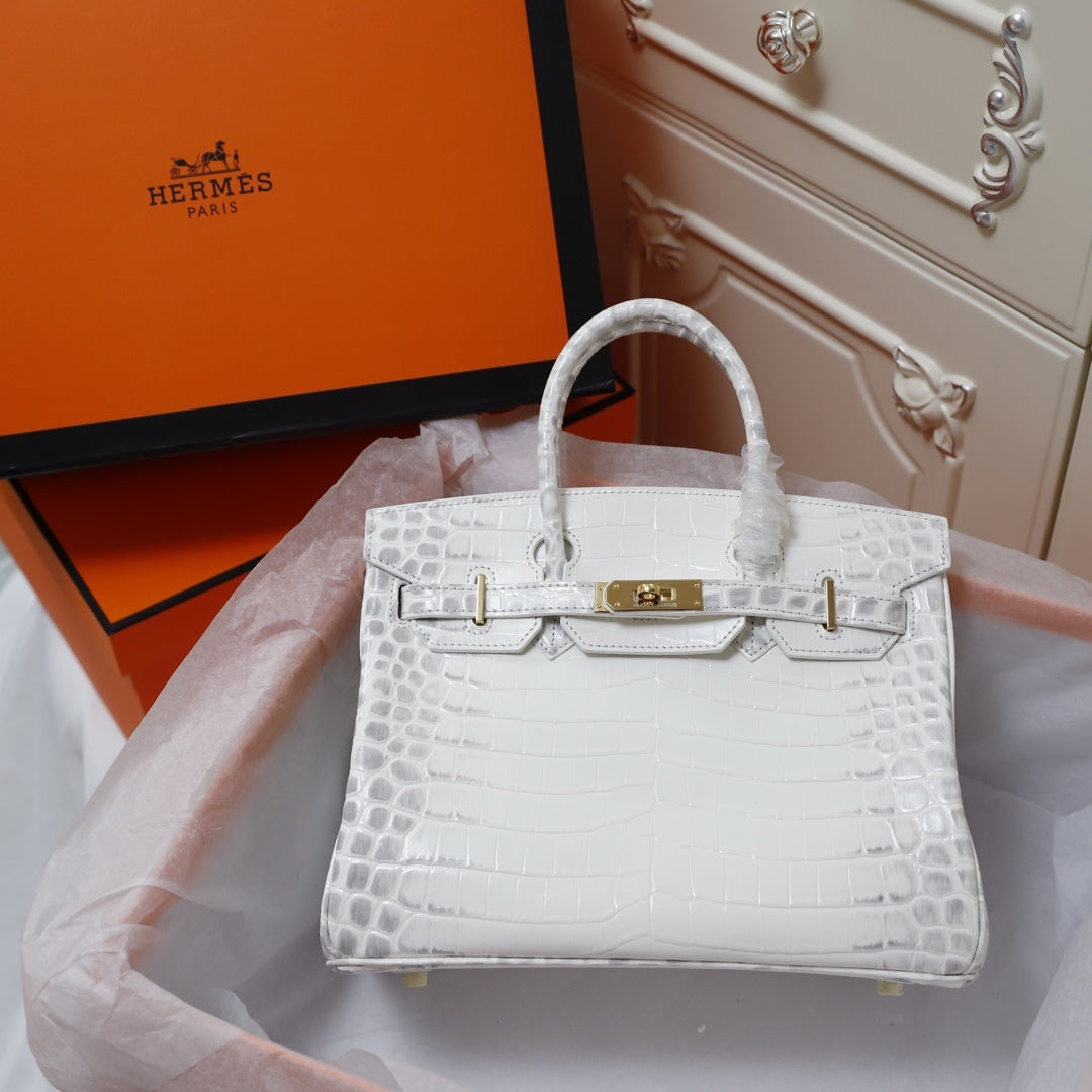 Hermès Crocodile Birking 35